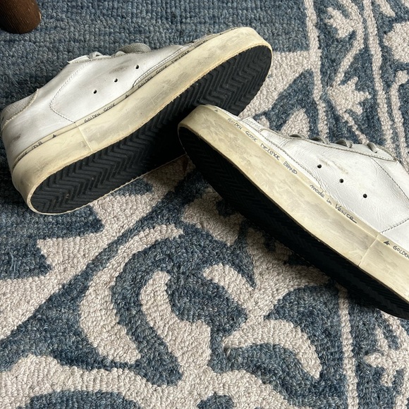 Golden Goose Hi Star Leather Low-top Sneakers in White excellent conditi… - Picture 7 of 11